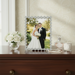 Pavé Clover Picture Frame