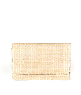 Ruby Straw Clutch