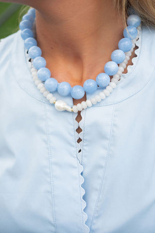 Ryan Beaded Acrylic Necklace