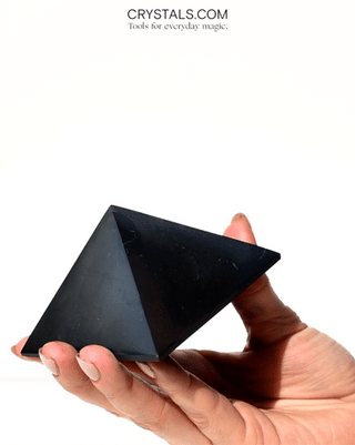 Shungite Pyramid – EMF Shielding & Energy Protection