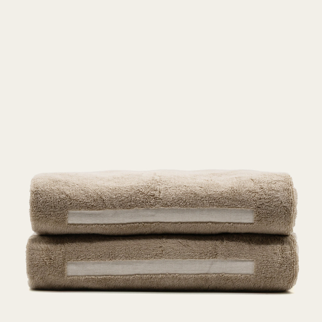 Sorrel Geometric Australian Cotton Towels