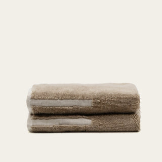 Sorrel Geometric Australian Cotton Towels