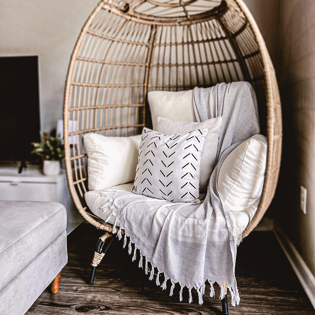 Haley Diamond Turkish Cotton Towel – Jacquard Diamond or Stripe Design (200 GSM)