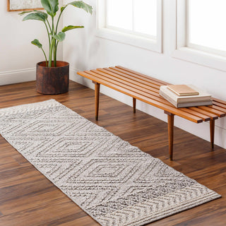 Beige Gray Areli Area Rug – Modern Neutral Washable Floor Carpet