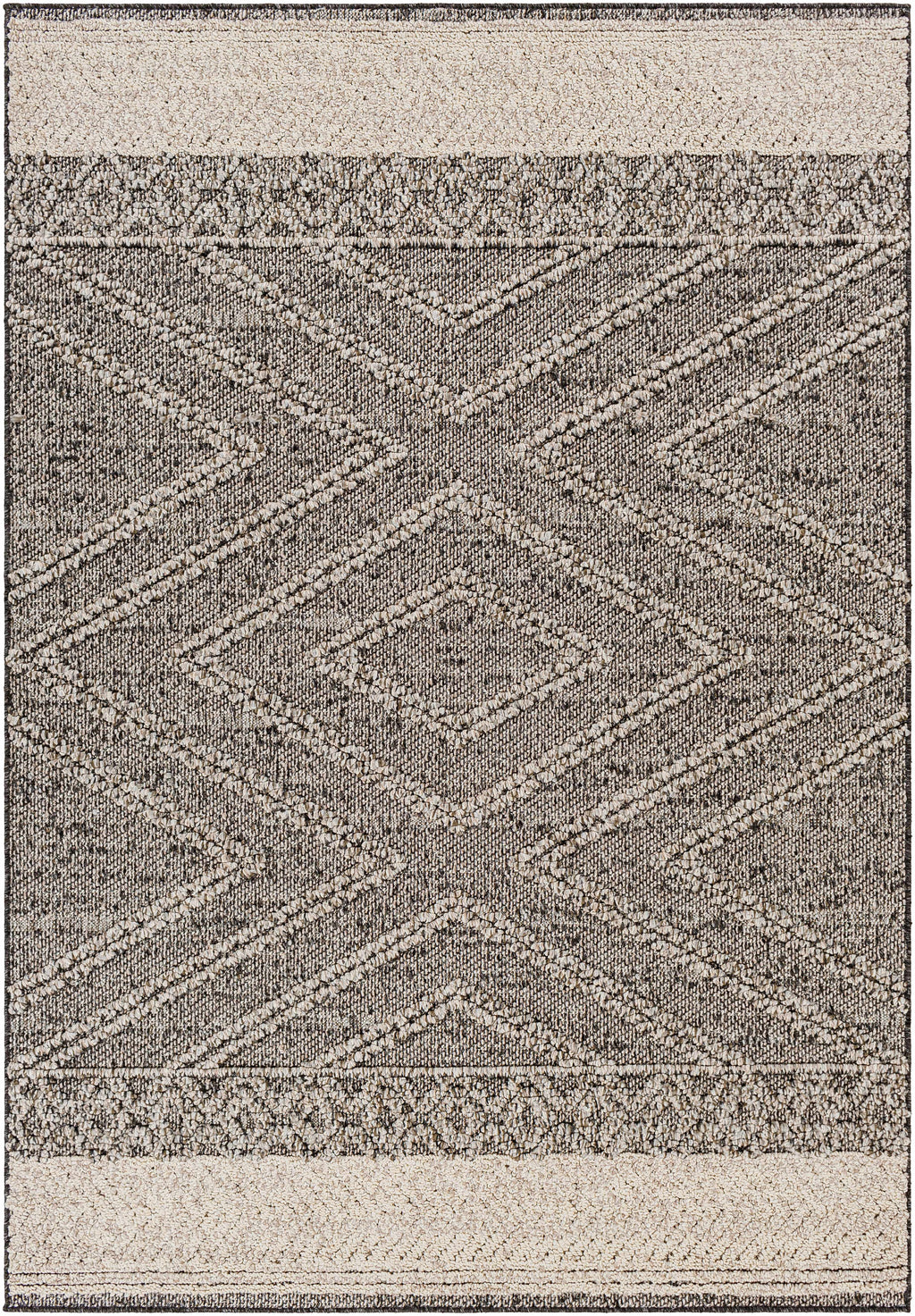 Areli Beige Brown Outdoor Rug – Soft Modern Washable Patio Carpet