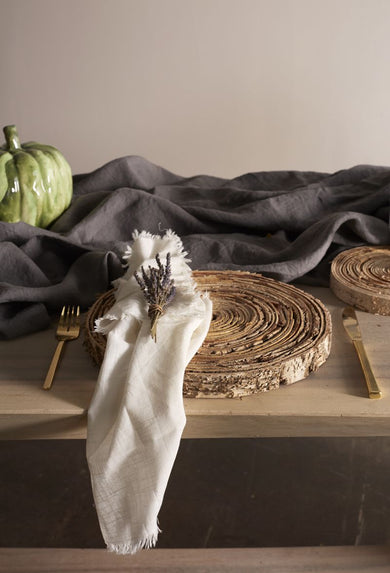 STRIPPED BIRCHWOOD CHARGER - Anara Lifestyle