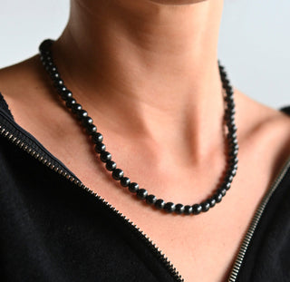 Shungite Necklace – EMF Protection & Energy Shielding