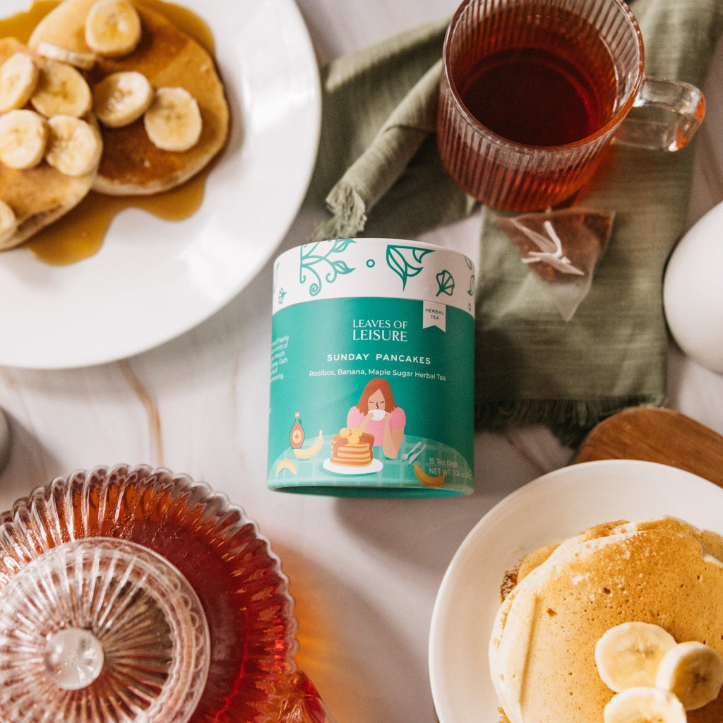 Sunday Pancakes Herbal Tea | Cozy Caffeine-Free Breakfast Blend