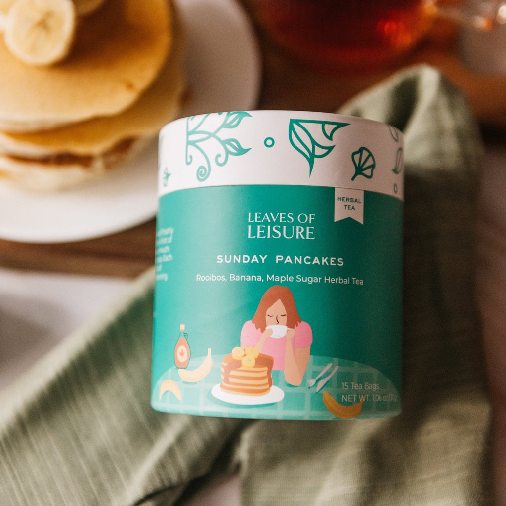 Sunday Pancakes Herbal Tea | Cozy Caffeine-Free Breakfast Blend