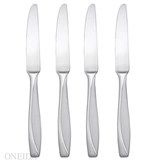 Oneida Camlynn Satin Dinner Knives, Set of 4, stainless steel