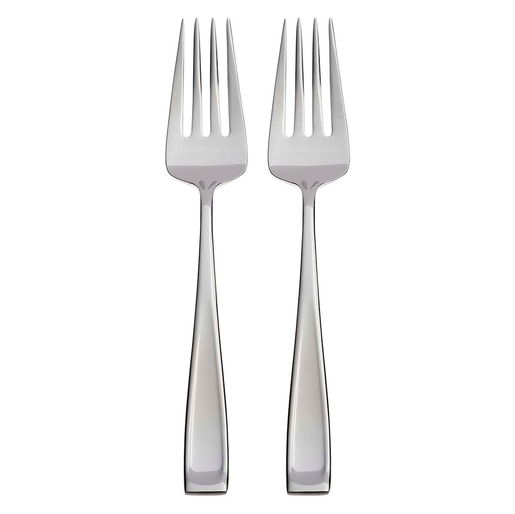 Oneida Moda Serving Forks, Set of 2, 18/10 stainless steel
