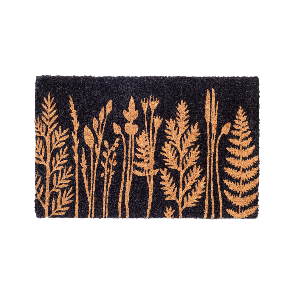 Tall Grass Botanical Natural Coir Doormat