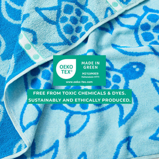 Elegant Cotton Velour Beach Towel Set – Maui Collection (2-Pack)