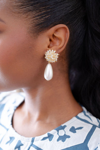 Tinsley Pearl Drop Earrings