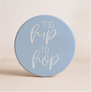 Easter & Spring Ceramic Coasters – Matte Finish Seasonal Collection (4