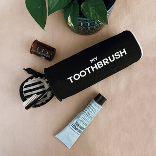 Toothbrush Travel Case – Black