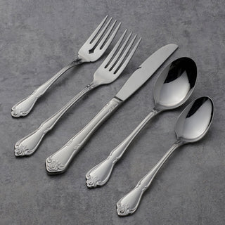Oneida True Rose 20-Piece Flatware Set, 18/0 stainless steel (view 4)