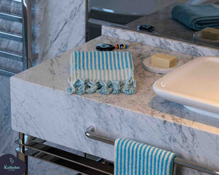 Striped Hand Towel | Organic Cotton Plush & Absorbent