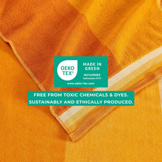 Elegant Cotton Velour Cabana Stripe Beach Towel – Novia Collection