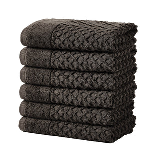 Grayson Cotton Diamond Waffle Weave Bath Towel Set