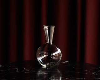 HAAND Livia Carafe – Hand-Blown Glass Wine & Water Carafe
