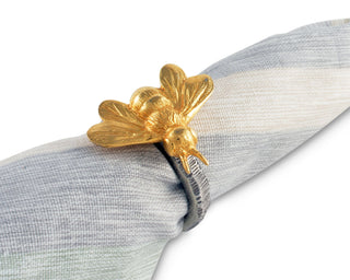 Gold Bee Napkin Ring