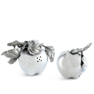 Apple Salt & Pepper Set | Vagabond House Farmer’s Market Pewter