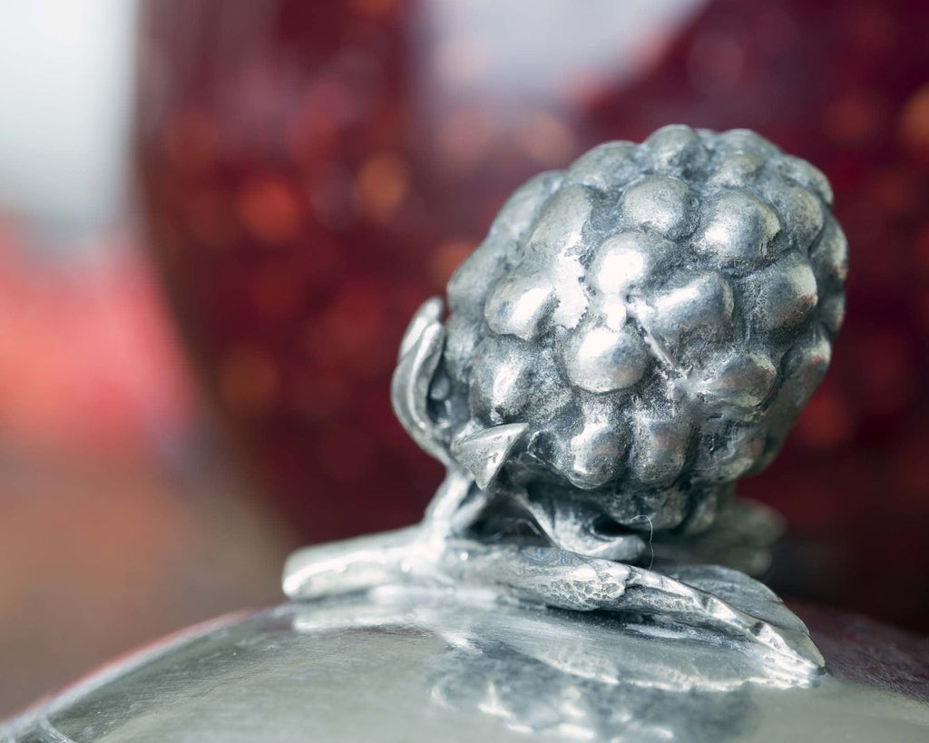 Blackberry Jam Jar with Spoon