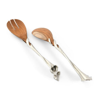 Lily Salad Servers