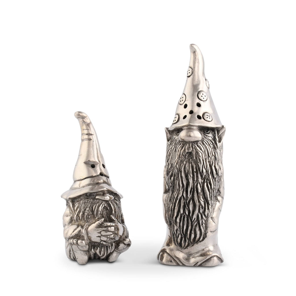 Gnome Pewter Salt and Pepper