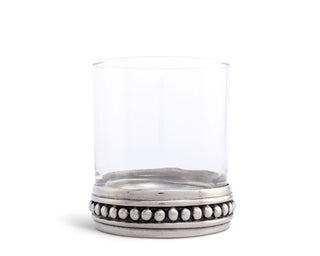 Medici Beading Double Old Fashion Bar Glass