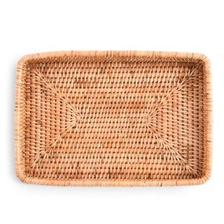 Catchall Tray Hand Woven Wicker Rattan