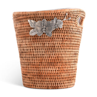 Orchids Hand Woven Wicker Rattan Champagne  / Ice Bucket