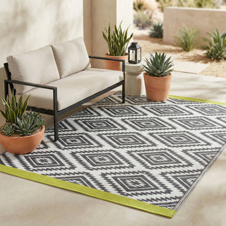Valencia Southwestern Reversible Outdoor Patio Rug