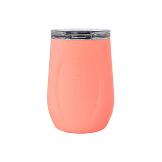 Vinglacé Glass-Lined Wine Tumbler with Lid – 10 oz Insulated Drinkware