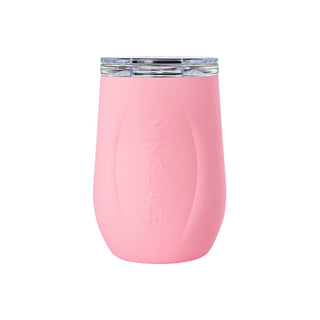 Vinglacé Glass-Lined Wine Tumbler with Lid – 10 oz Insulated Drinkware