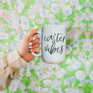 Serving Easter Vibes Coffee Mug – Speckled Spring Ceramic Mug (16.23 oz)