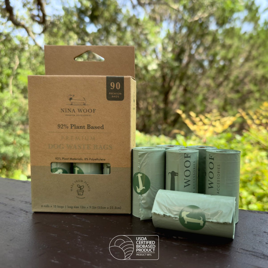 Plant-Based Dog Waste Bags | Eco-Friendly Leak-Proof Pet Poop Bags