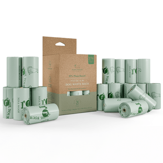 Plant-Based Dog Waste Bags | Eco-Friendly Leak-Proof Pet Poop Bags