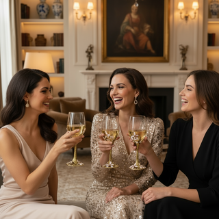 Orchid Delight Wine Glass (Set of 2)