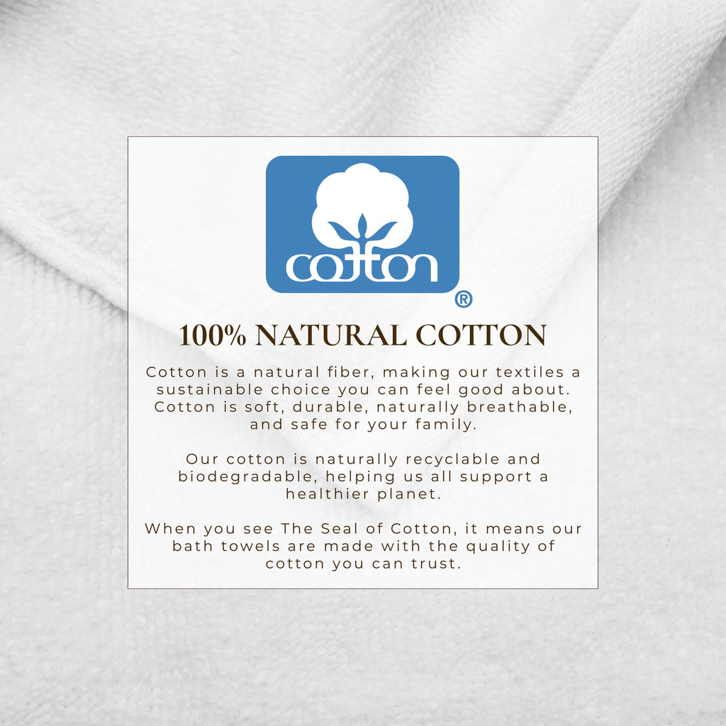 Elegant Cotton Border-Stitched Towel Set – Valery Collection (6-Piece)