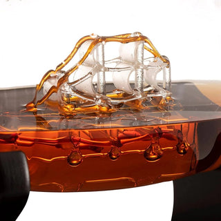 Whiskey Decanter Barrel Gift Set - Anara Lifestyle
