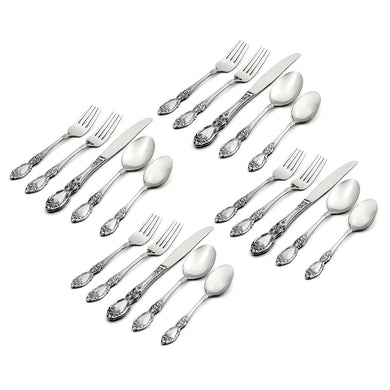 Oneida Wordsworth 20-Piece Flatware Set, 18/0 stainless steel (view 2)