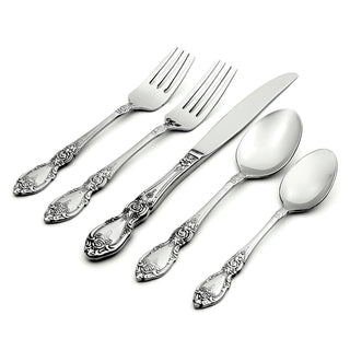 Oneida Wordsworth 45-Piece Flatware Set, 18/0 stainless steel