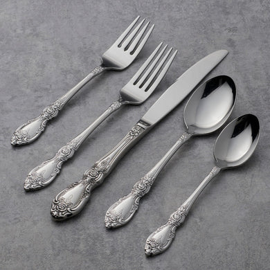 Oneida Wordsworth 45-Piece Flatware Set, 18/0 stainless steel (view 2)