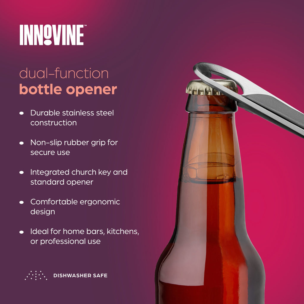 Stainless Steel Dual Bottle Opener