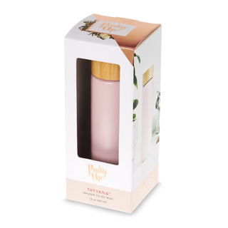 Ceramic Tea Infuser Mug with Bamboo Lid | 12 oz Teacup