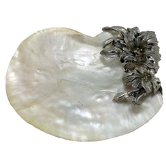 Hibiscus Mother of Pearl Dish