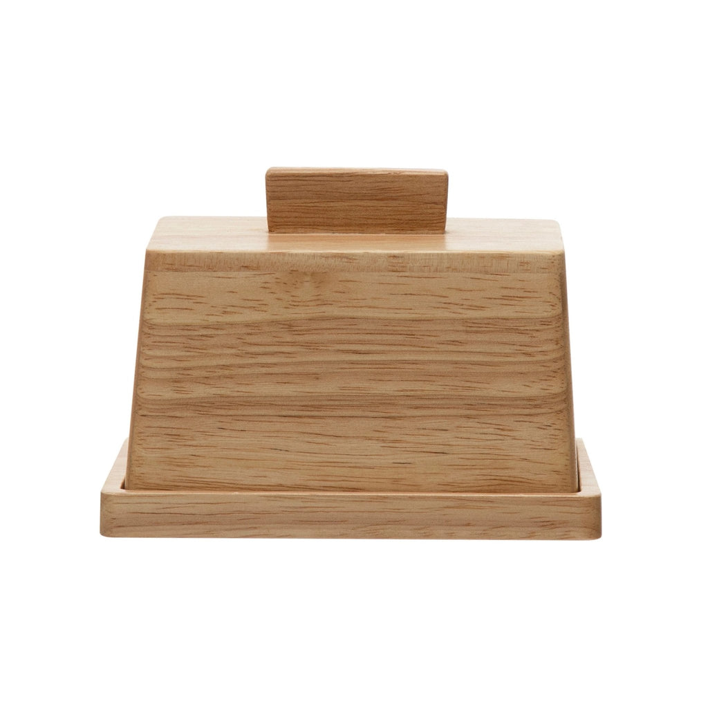 Acacia Wood Butter Dish - Anara Lifestyle