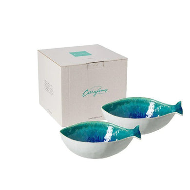 Dori Atlantic Blue Dourada Serving Bowl Seabream 6